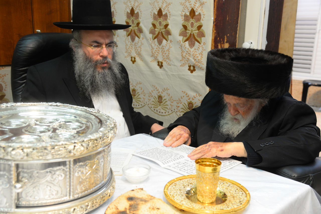 תיעוד: מרן הגר"ח קנייבסקי נפרד מהמצות