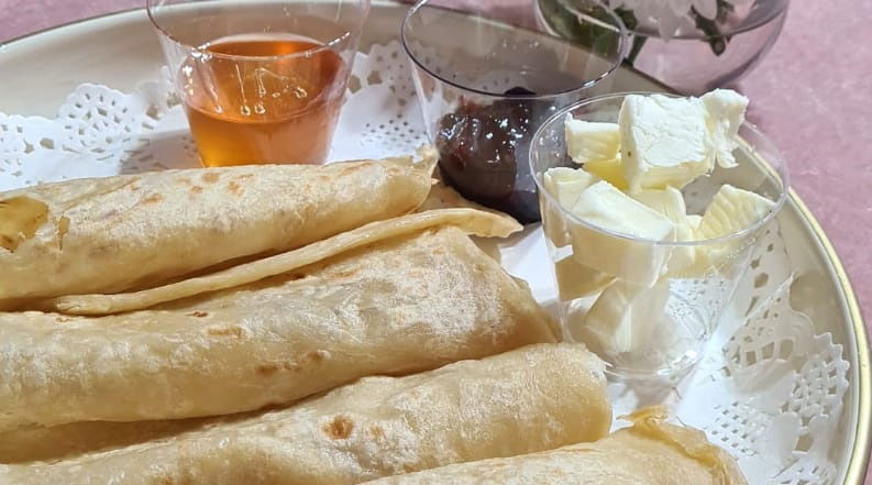 מופלטה דקה, חמה וטעימה