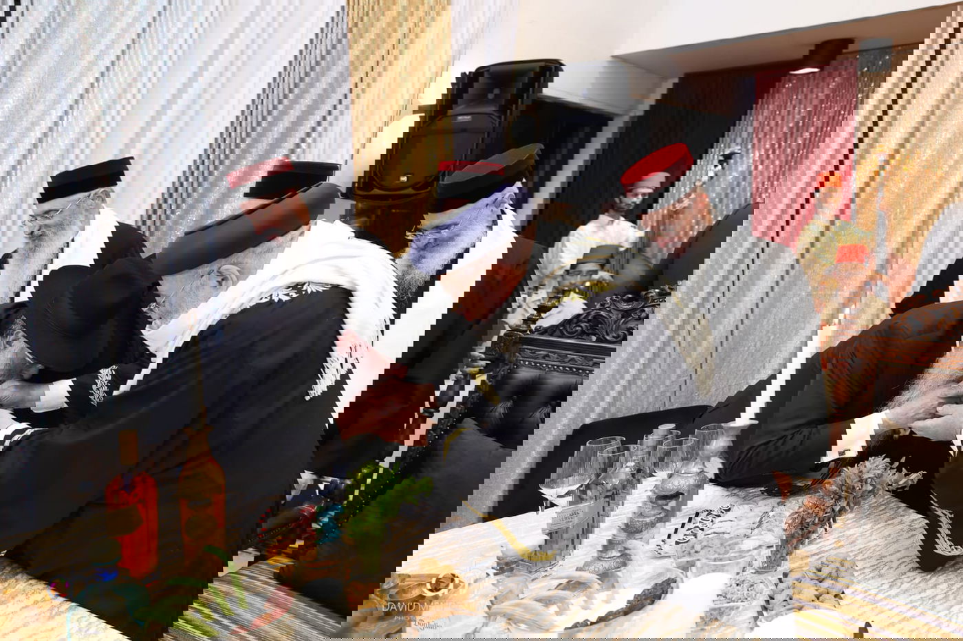 המימונה של הראשון לציון הגר"ש עמאר. צפו