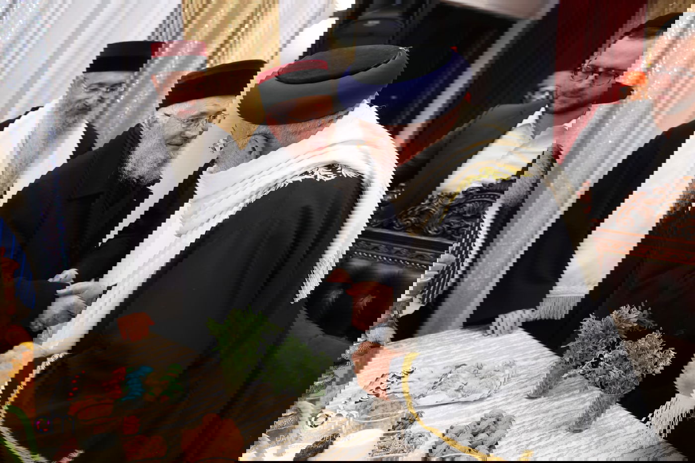 המימונה של הראשון לציון הגר"ש עמאר. צפו