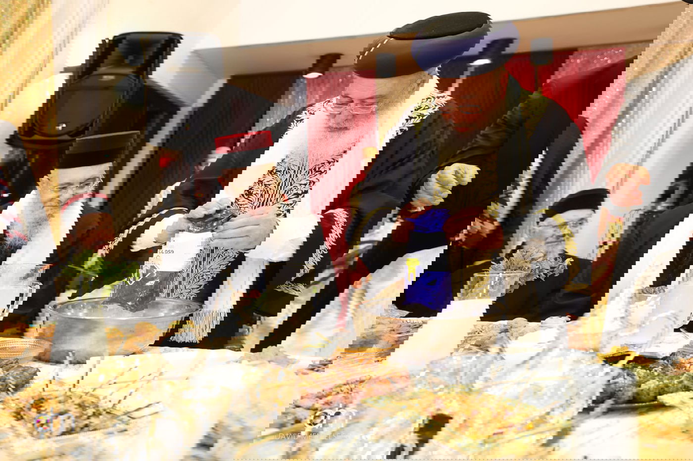 המימונה של הראשון לציון הגר"ש עמאר. צפו