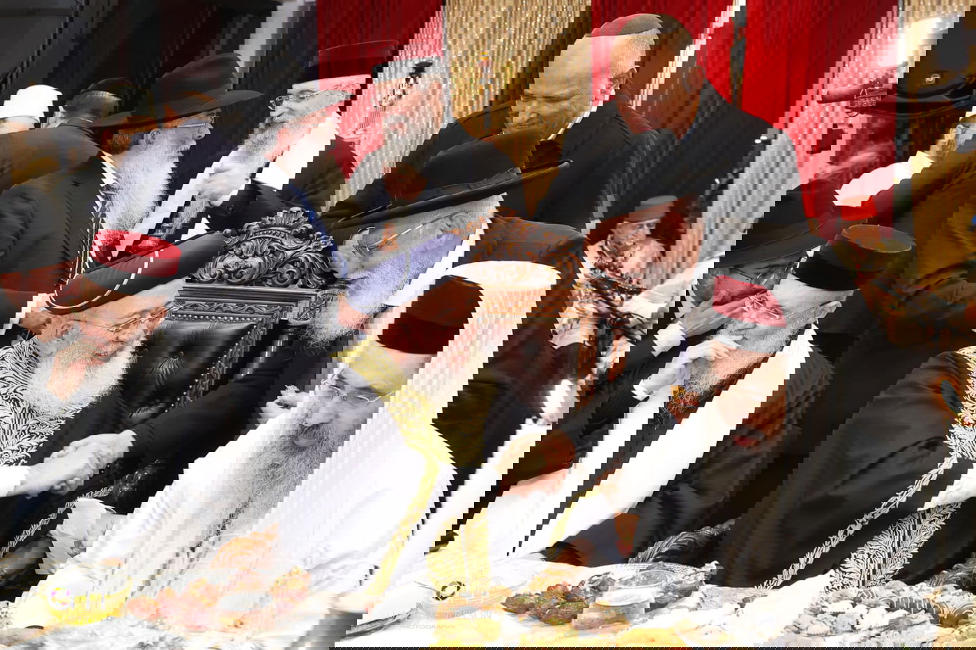 המימונה של הראשון לציון הגר"ש עמאר. צפו