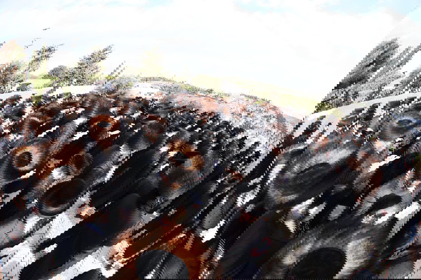 מראות חג הפסח בקהילת סאטמר בבני ברק