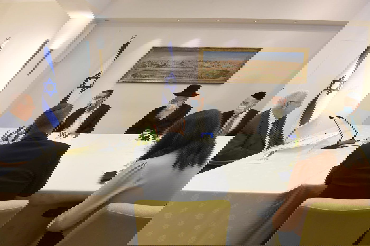 הוויכוח האמוני בין בכירי 'יהדות התורה' לנשיא ראובן ריבלין