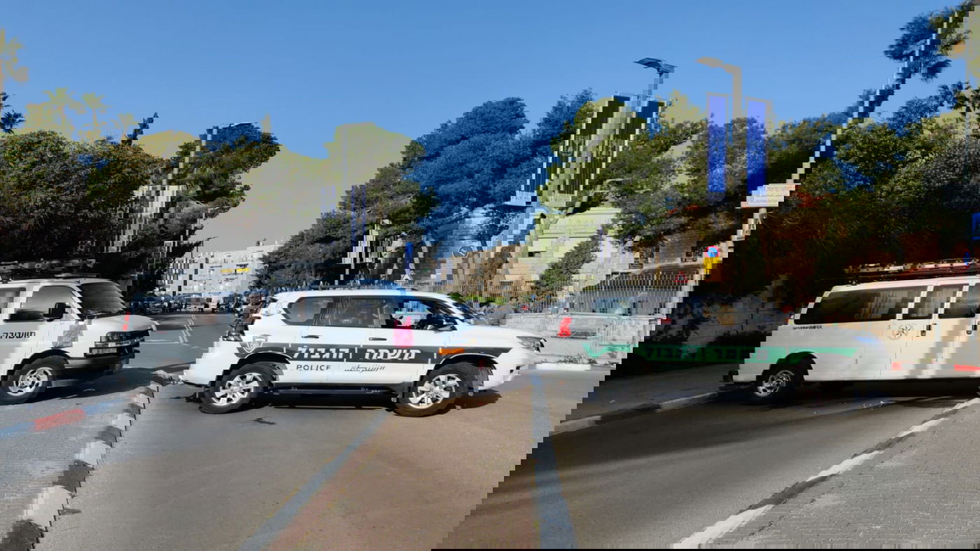 פריסת הכוחות ליד בית הנשיא