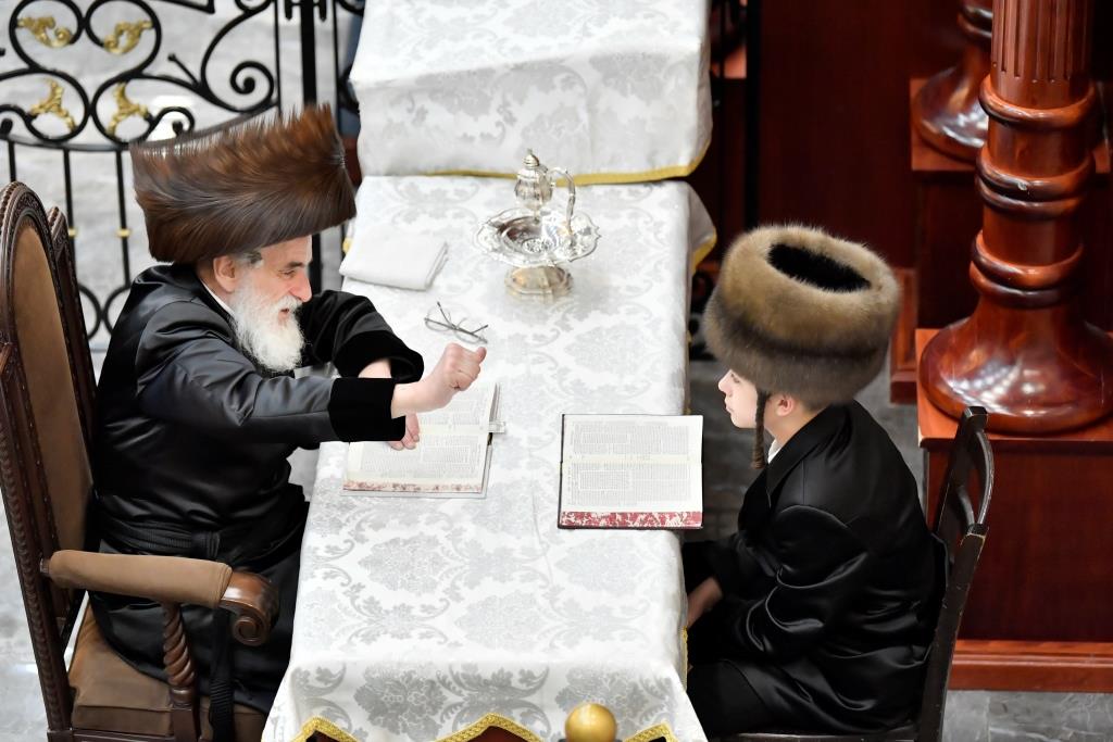 בלימוד עם הנכד