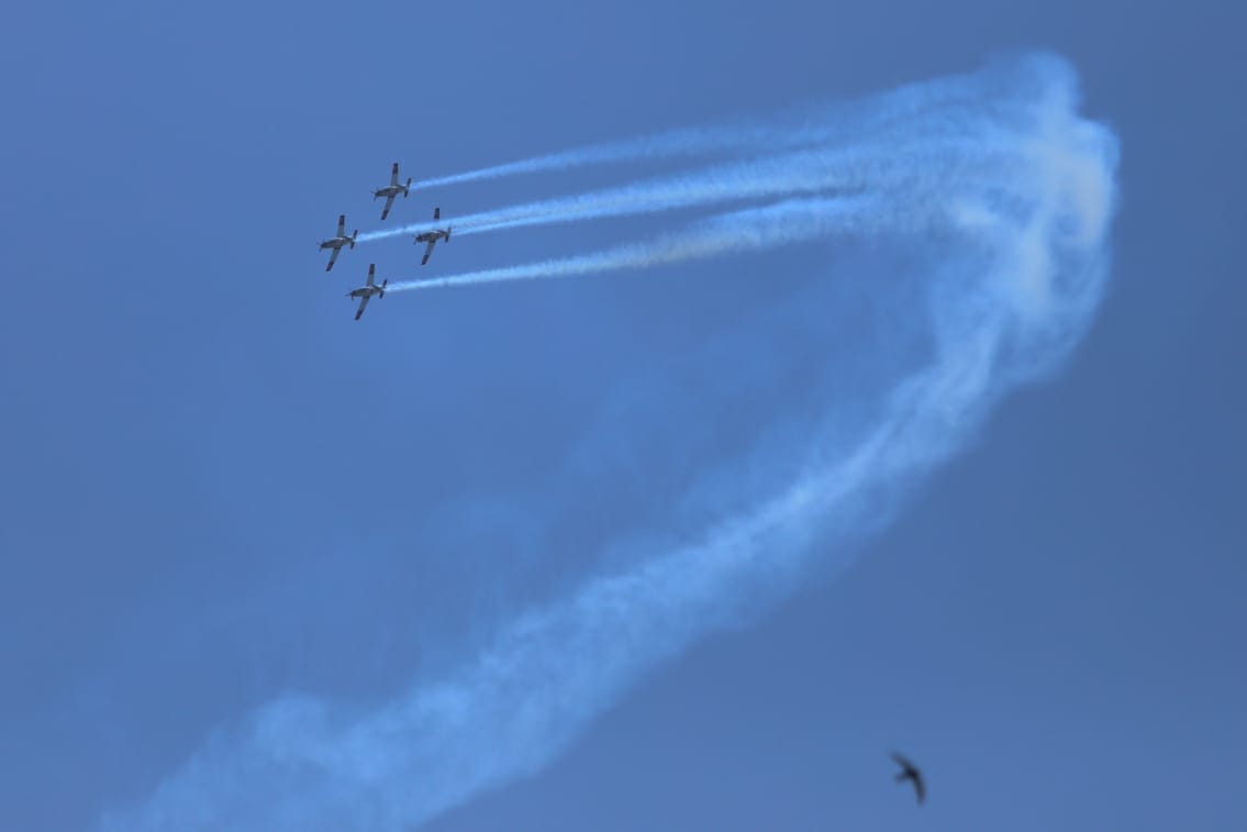 חיל האוויר נערך למטס יום העצמאות; צפו