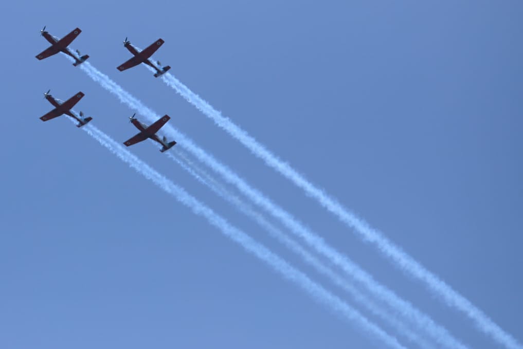 חיל האוויר נערך למטס יום העצמאות; צפו