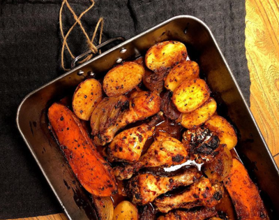 קדירת עוף בתפו״א ובטטות של אושרית אברג'יל