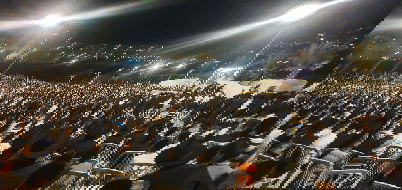 לאחר 13 שנה: הגר"ג אדלשטיין הגיע לביקור במודיעין עילית • צפו