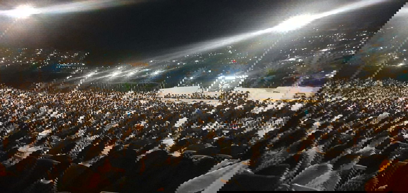 לאחר 13 שנה: הגר"ג אדלשטיין הגיע לביקור במודיעין עילית • צפו