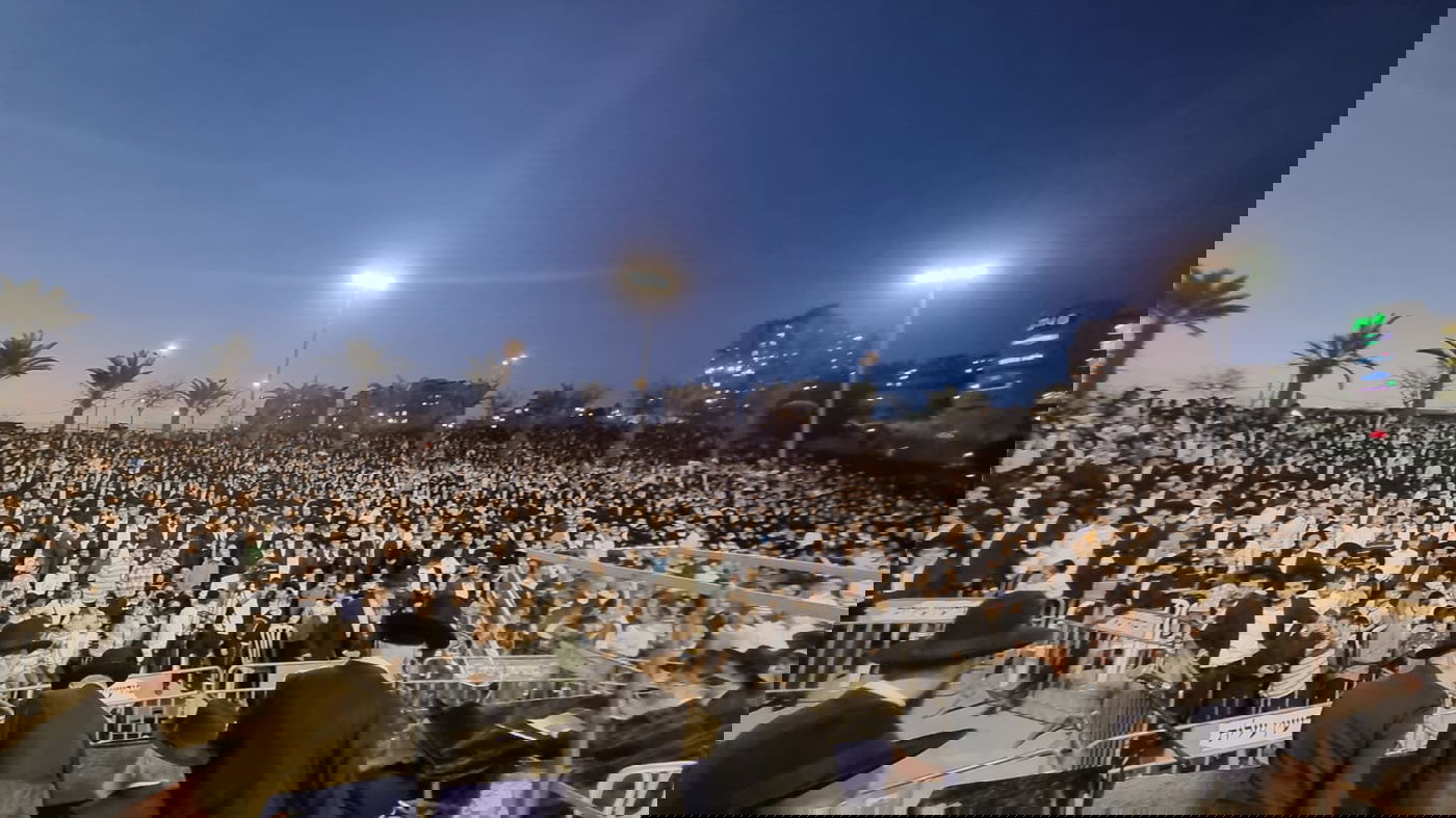 לאחר 13 שנה: הגר"ג אדלשטיין הגיע לביקור במודיעין עילית • צפו