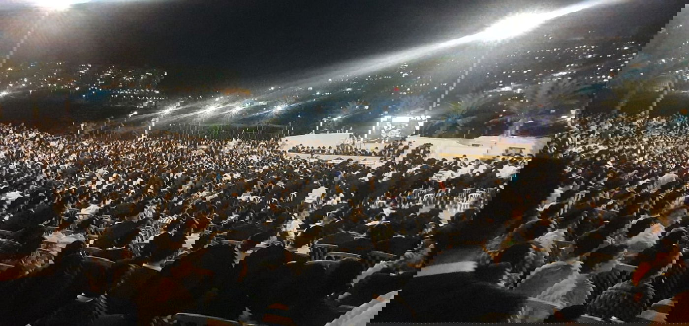 לאחר 13 שנה: הגר"ג אדלשטיין הגיע לביקור במודיעין עילית • צפו