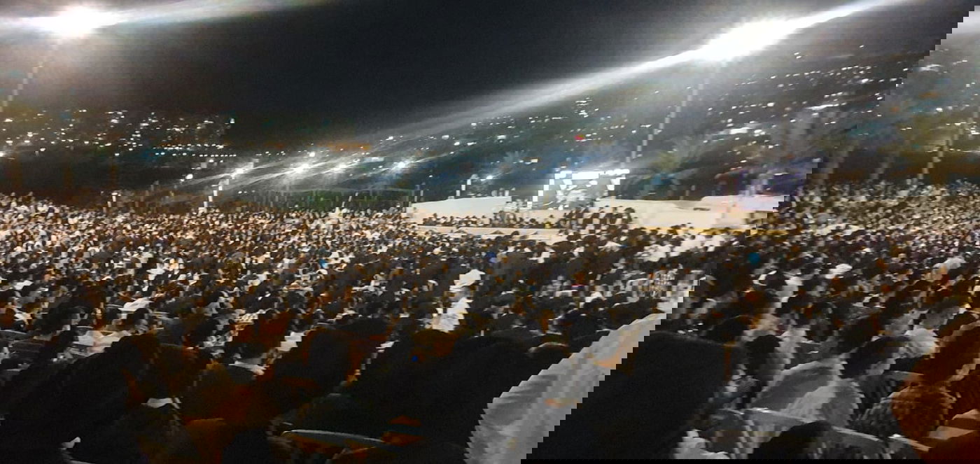 לאחר 13 שנה: הגר"ג אדלשטיין הגיע לביקור במודיעין עילית • צפו