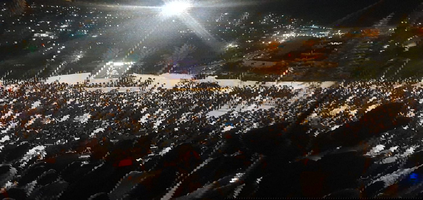 לאחר 13 שנה: הגר"ג אדלשטיין הגיע לביקור במודיעין עילית • צפו