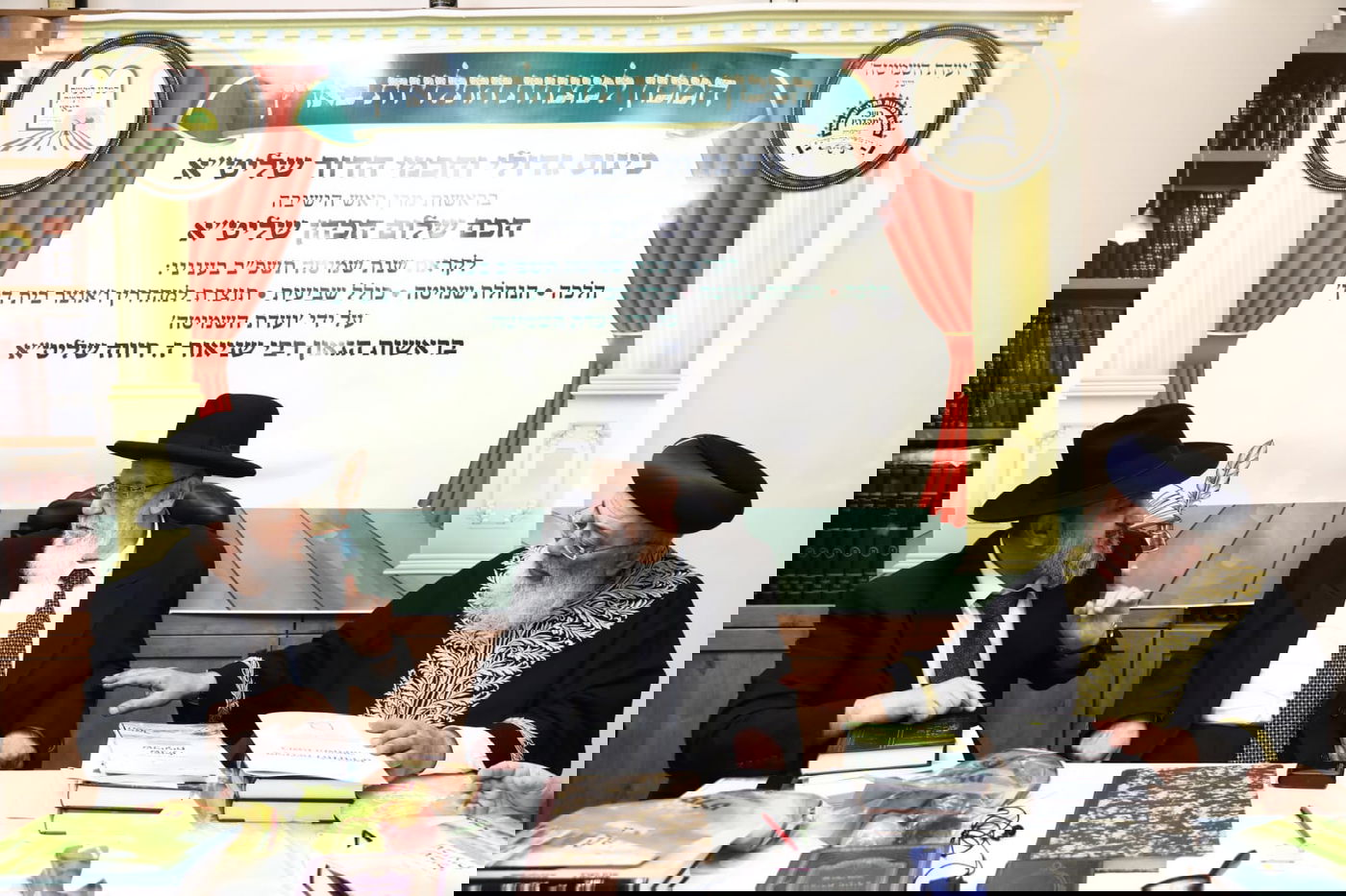 המכון למצוות התלויות בארץ בכינוס היסטורי עם נשיא מועצת חכמי התורה