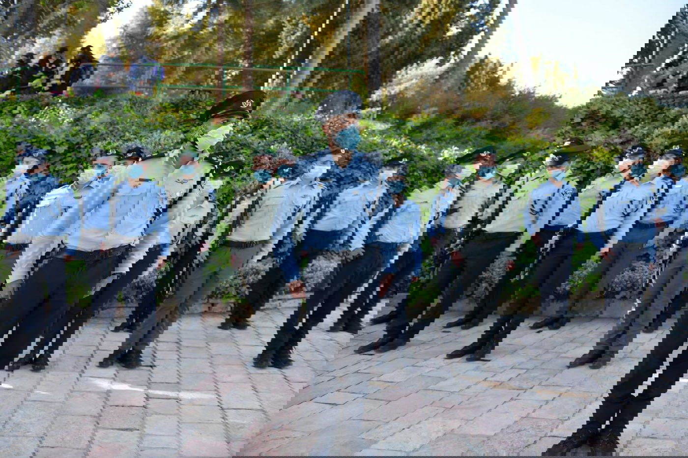 משטרת ישראל מתייחדת עם חלליה • שידור חוזר