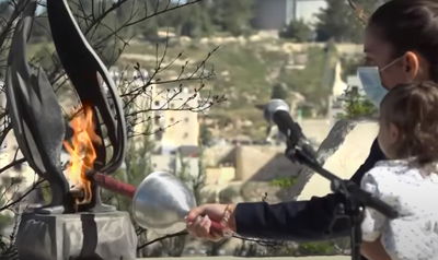 משטרת ישראל מתייחדת עם חלליה • שידור חוזר