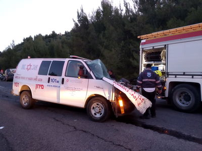 זירת התאונה