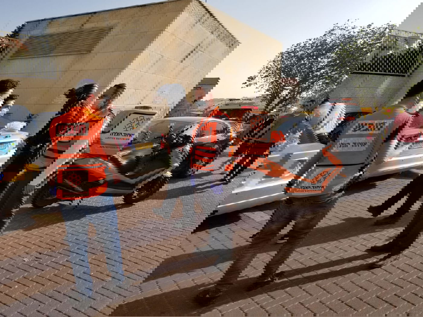 זירת האירוע בשבוע שעבר