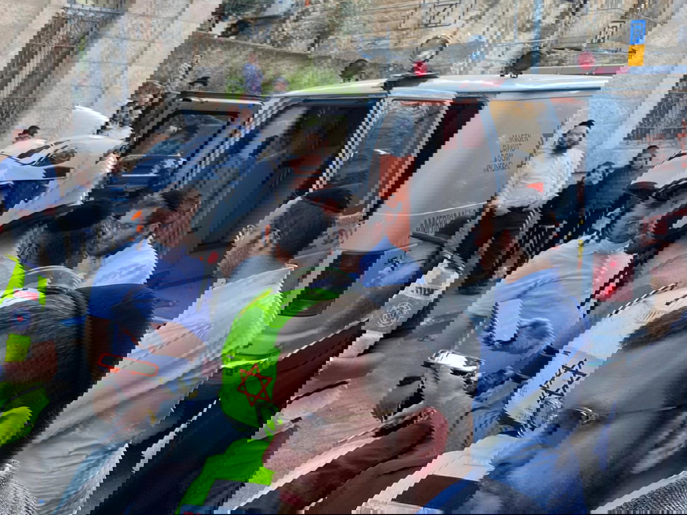 מזירת התאונה