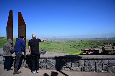 אנדרטה בגולן לזכר חיילים שנפלו