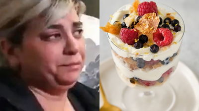 אמה הבוכיה של הנפטרת / קינוח חלבי