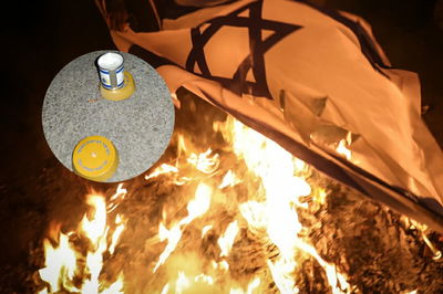 הקיצונים הדהימו: שרפו "נרות נשמה" שגנבו מקברי חללים