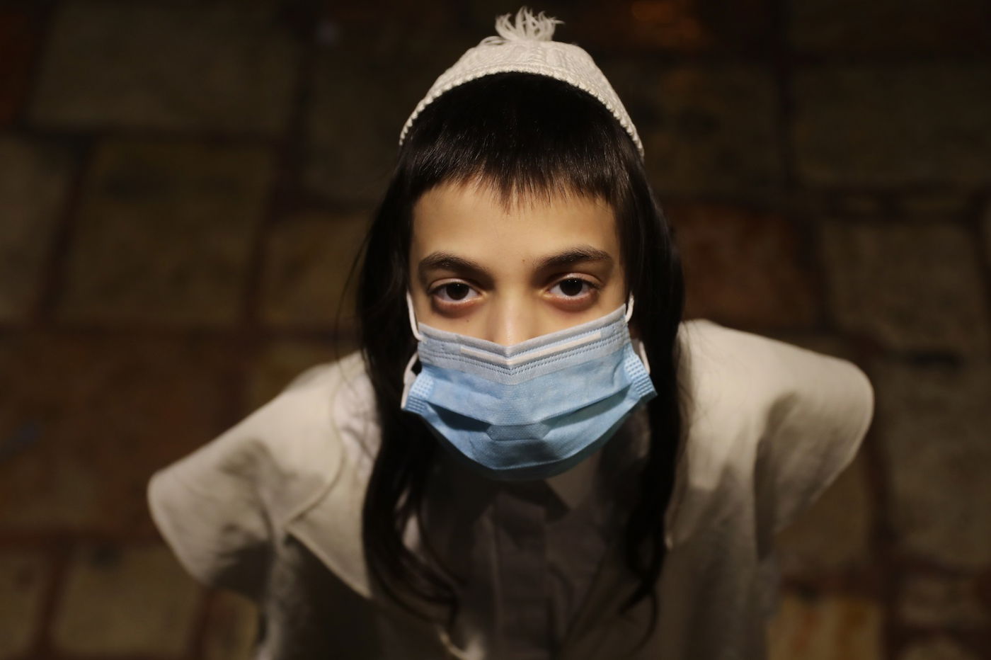 עטיית מסכה. אילוסטרציה