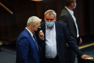 בתמיכת עבאס: ניצחון מהותי ל'גוש השינוי'