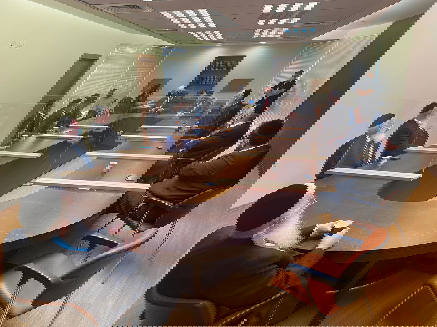 נתניהו, בחדר סיעת יהדות התורה