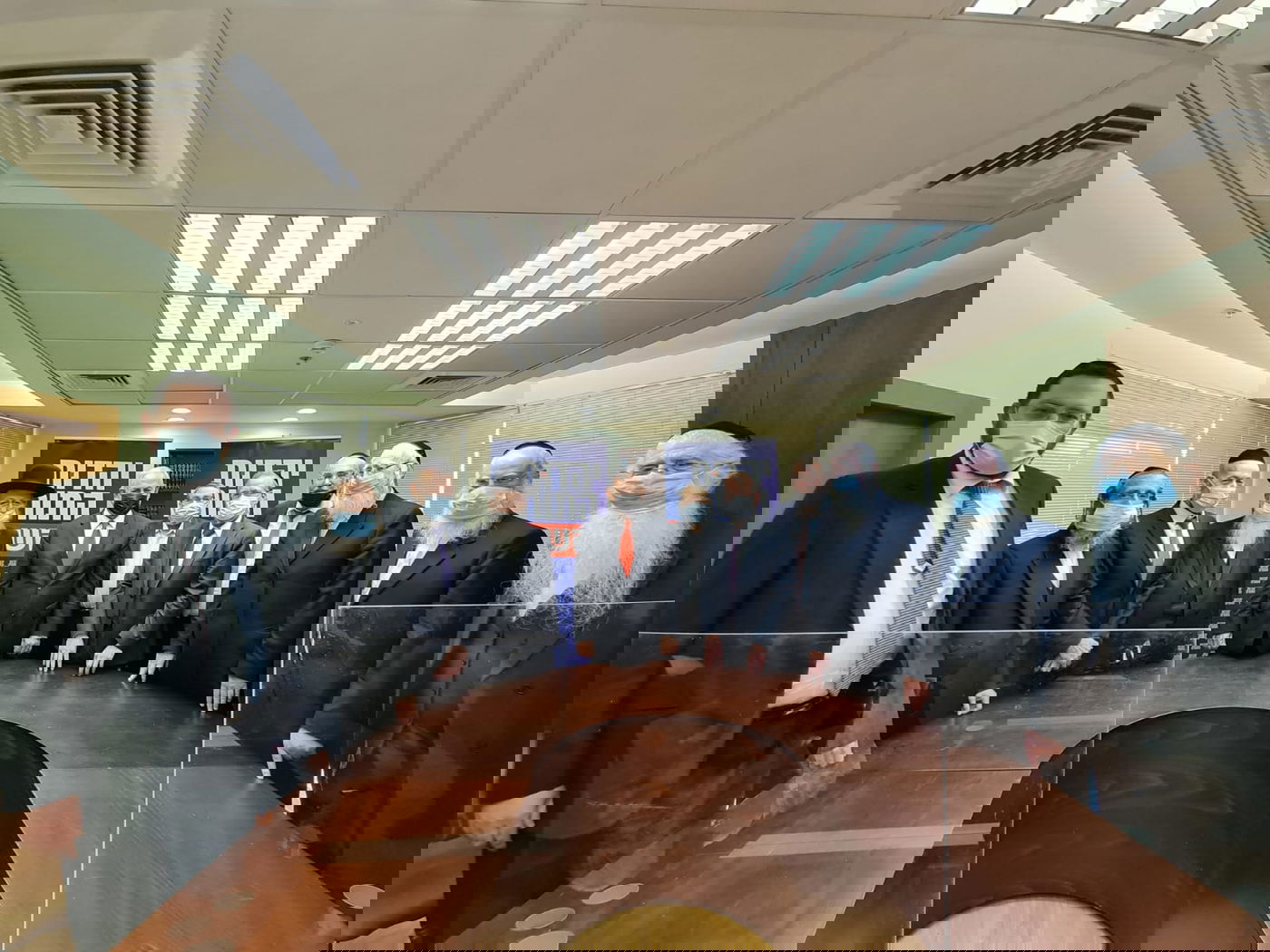 נתניהו בחדר יהדות התורה