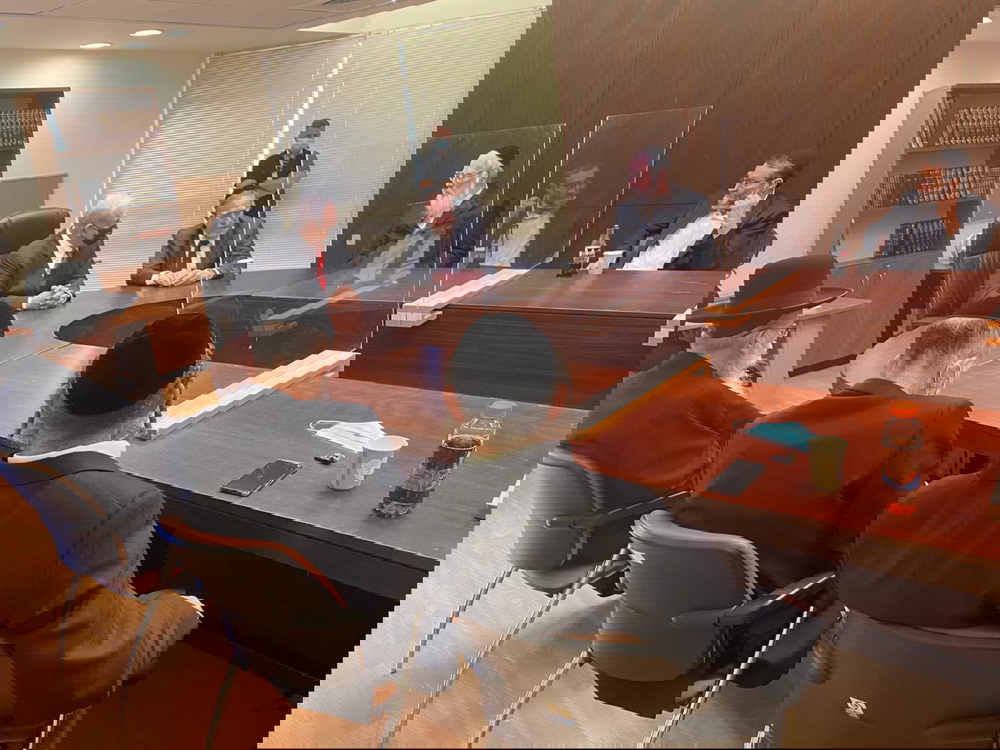 נתניהו, בחדר סיעת יהדות התורה