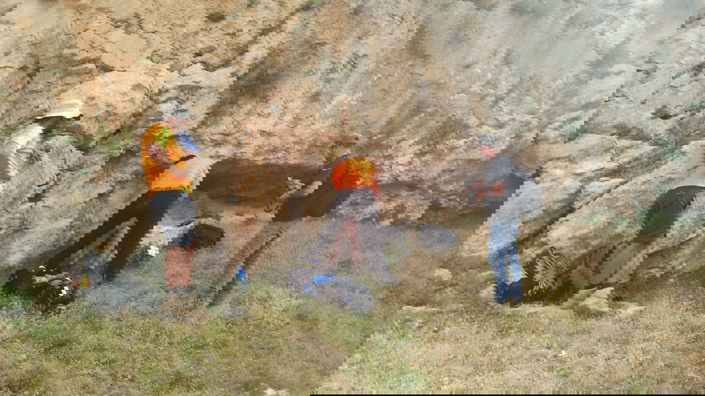 מטייל חרדי התייבש במדבר יהודה וחולץ בנס