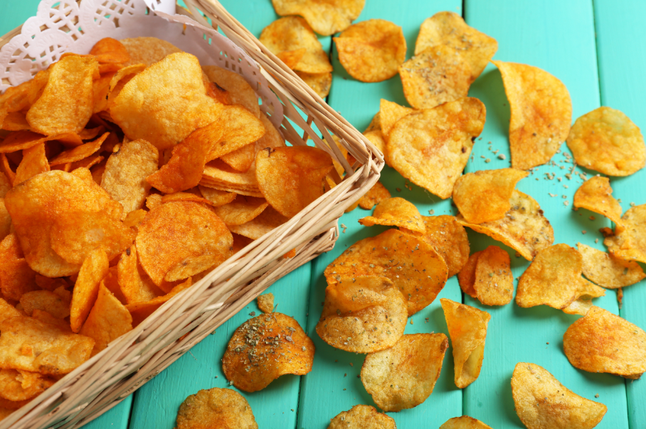 בריא וטעים יותר: חטיף צ'יפס מתפוחי אדמה