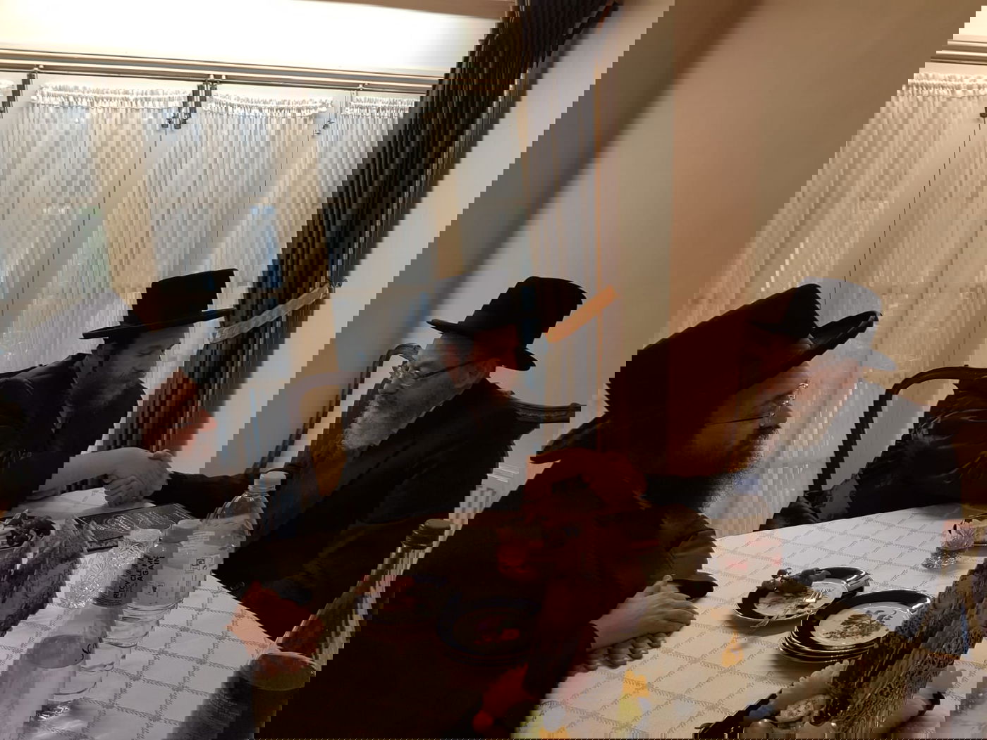 לראשונה מהכתרתו: אב"ד ויז'ניץ בביקור בלונדון