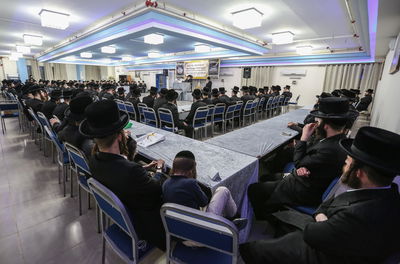 אברכי ויז'ניץ נבחנו על לימודי הוראה והתפללו בצפת