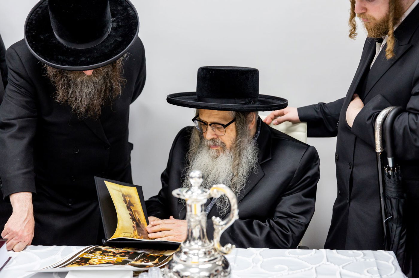 הביקור ההיסטורי של הרבי מסאטמר בליקווד שבארה"ב