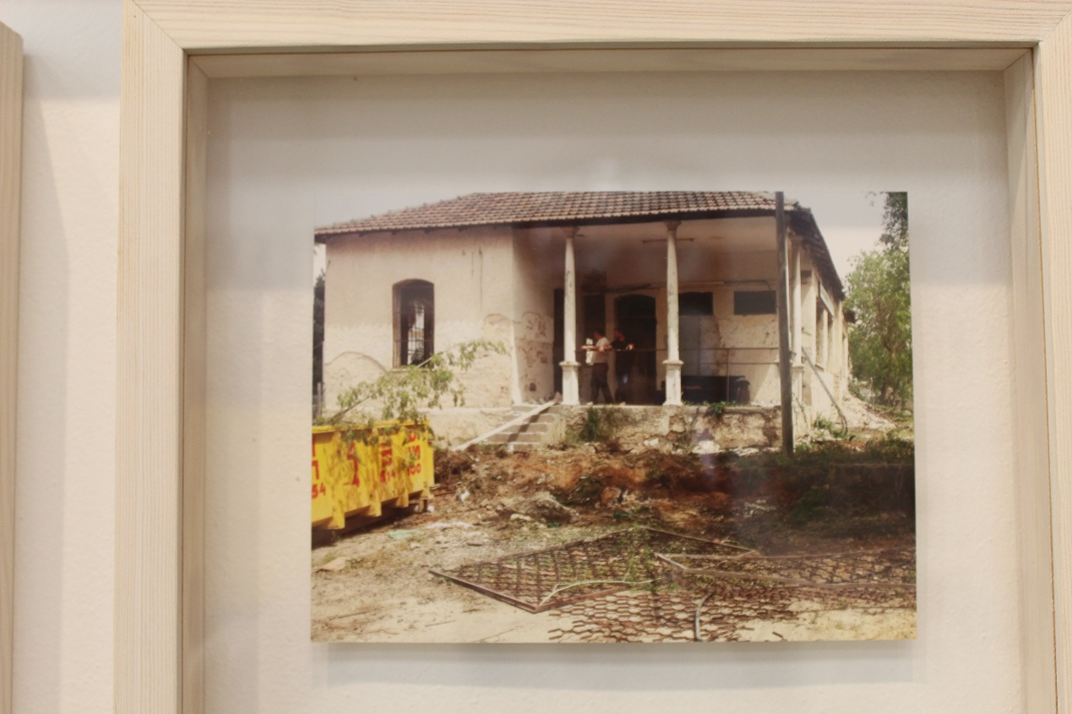 כך היה נראה בית הספר לפני השחזור בשנים האחרונות