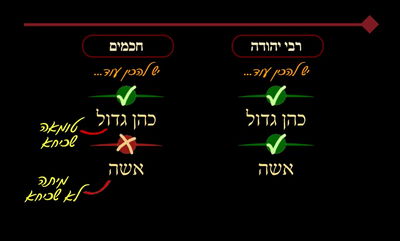 מסכת יומא, דף י"ג • סיכום והמחשה של הדף היומי