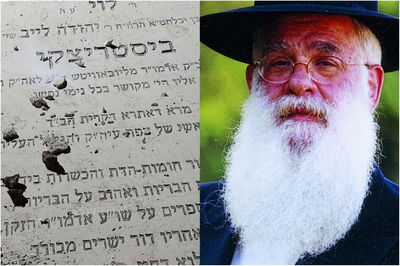 הרב זצ"ל וקברו המחולל