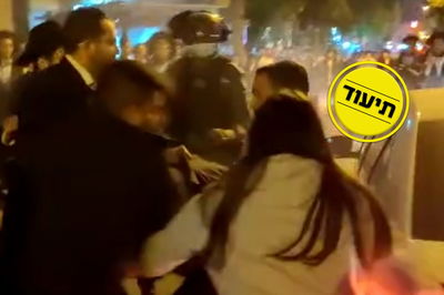 רחוב שטראוס; שורפי פחים נעצרו על ידי בלשים מחופשים