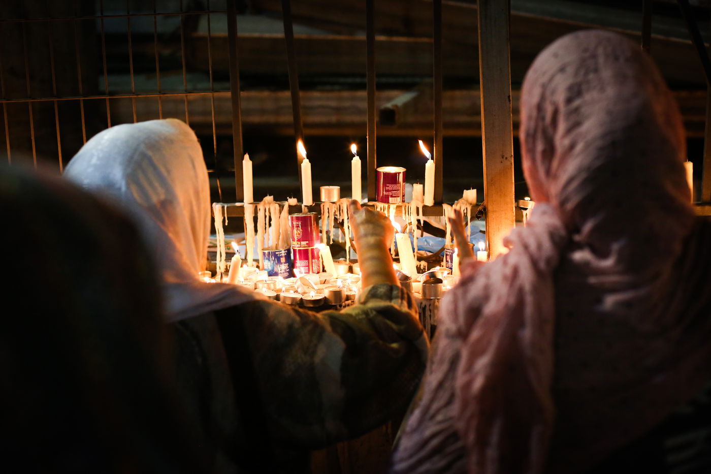 הדלקת נרות במירון