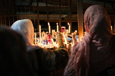 הדלקת נרות במירון