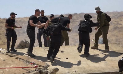 מול המפכ"ל: הלוחמים תרגלו הפרות סדר