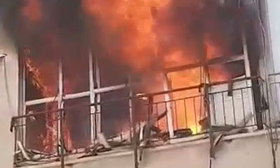 הילד זעק מתוך הבית הבוער - וחולץ מהלהבות