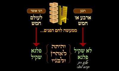 מסכת יומא, דף י"ז • סיכום והמחשה של הדף היומי