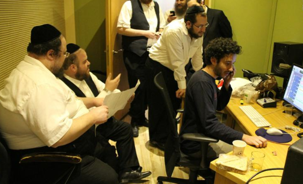 פריד וגשטטנר בהקלטות האלבום