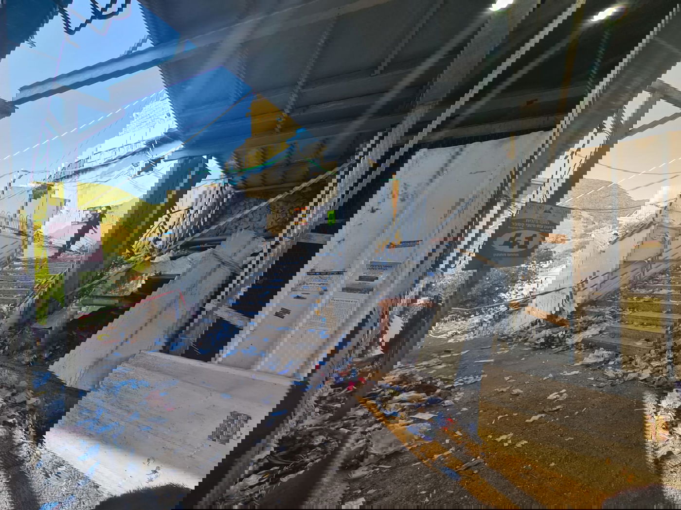 הבוקר שאחרי: צפו בזירת האסון המדממת