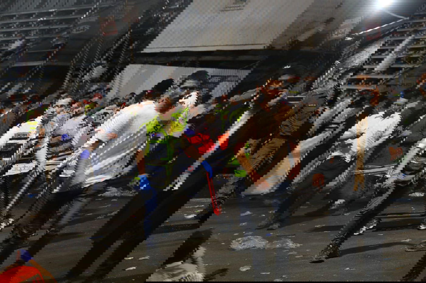 תיעוד מהשטח: כך נראה ההר במהלך האסון